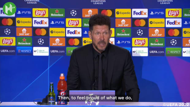 Simeone isn't satisfied with being proud: 'Winning is my first priority in life'